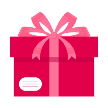 Free Present Box Clipart to Edit Online