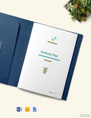 Sample Information Technology Business Plan Template