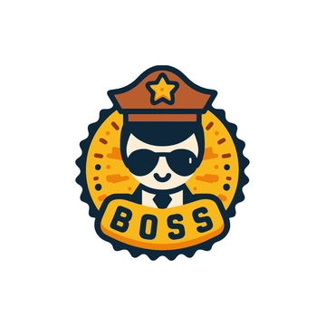 Free Boss Badge Clipart to Edit Online