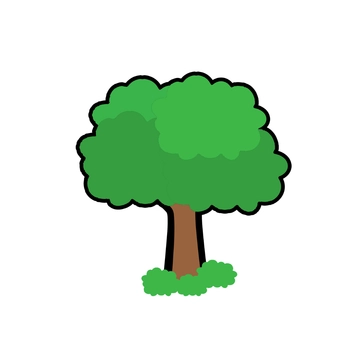 Free Cartoon Tree Clipart to Edit Online
