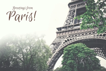 Free Printable Vacation Postcard Template to Edit Online
