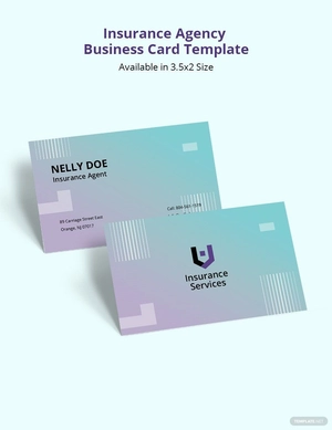 Insurance Agency Business Card Template