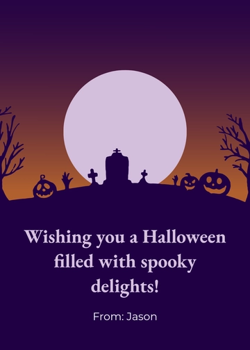 Free Halloween Template to Edit Online