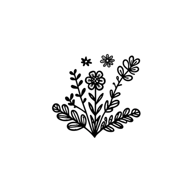 Free Floral Doodle Clipart to Edit Online