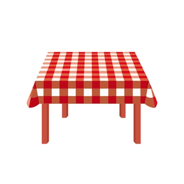 Free Checkered Tablecloth Clipart to Edit Online