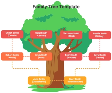Free Family Tree Template to Edit Online