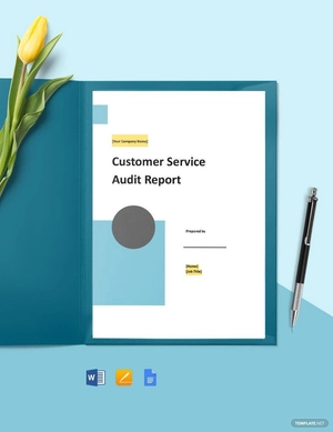 Customer Service Audit Report Template Customer Service Audit Report Template