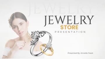 Free Jewelry Store Presentation Template to Edit Online