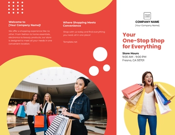 Free Department Store Brochure Template to Edit Online Free Department Store Brochure Template to Edit Online