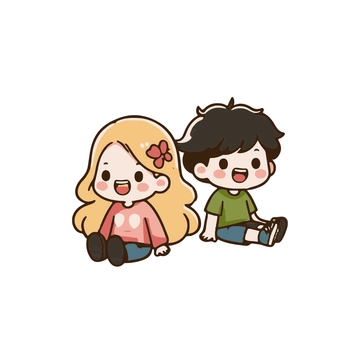 Free Cartoon Kids Clipart to Edit Online