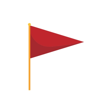 Free Red Flag Clipart to Edit Online