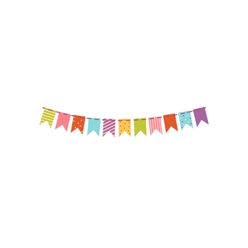 Free Decorative Flag Clipart to Edit Online