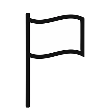 Free Blank Flag Clipart to Edit Online