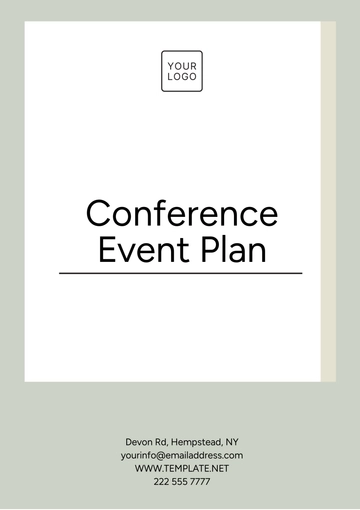 Free Conference Event Plan Template to Edit Online