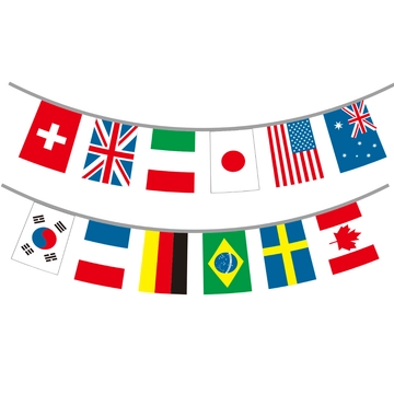 Free International Flag Clipart to Edit Online