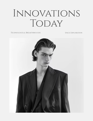 Free Aesthetic Fashion Magazine Template to Edit Online