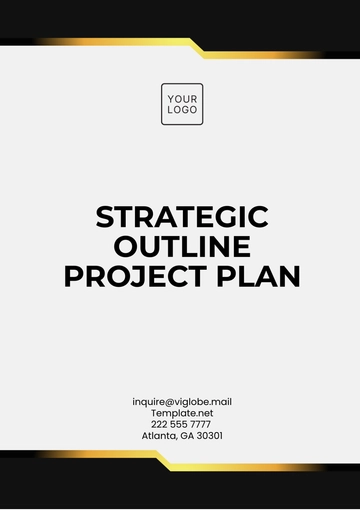 Free Strategic Outline Project Plan Template to Edit Online