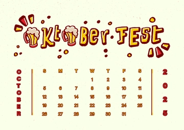 Free October 2025 Calendar Template to Edit Online