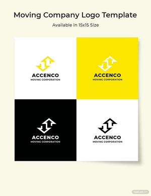 Moving Company Logo Template