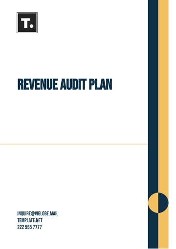 Free Revenue Audit Plan Template to Edit Online