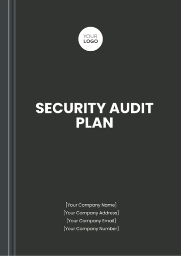 Free Security Audit Plan Template to Edit Online