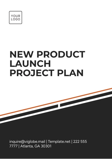 Free New Product Launch Project Plan Template to Edit Online