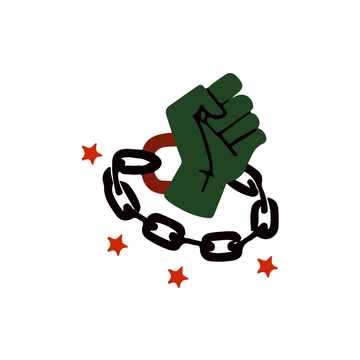 Free Simple Juneteenth Clipart to Edit Online