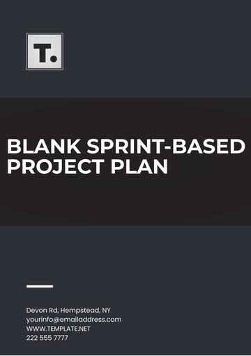 Free Blank Sprint-Based Project Plan Template to Edit Online
