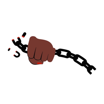 Free Minimalist Juneteenth Clipart to Edit Online
