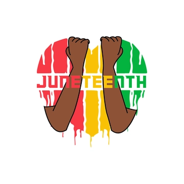 Free Juneteenth Emblem Clipart to Edit Online