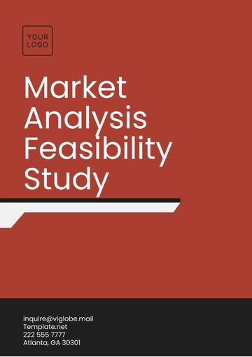 Free Market Analysis Feasibility Study Template to Edit Online