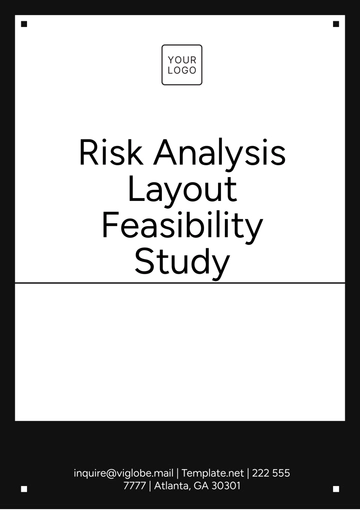Free Risk Analysis Layout Feasibility Study Template to Edit Online