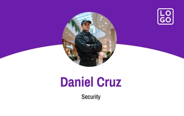 Free Security Service ID Card Template to Edit Online