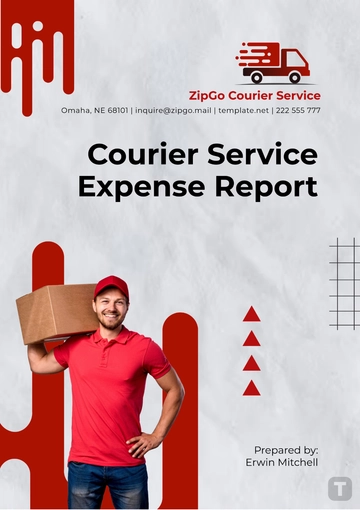 Free Courier Service Expense Report Template to Edit Online