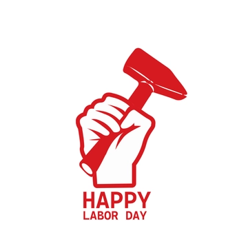 Free Colorful Labor Day Clipart to Edit Online