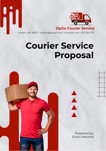 Free Courier Service Proposal Template to Edit Online