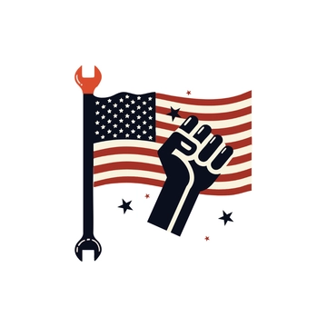 Free American Labor Day Clipart to Edit Online