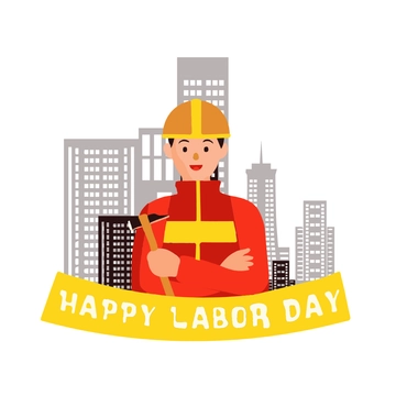Free Cartoon Labor Day Clipart to Edit Online