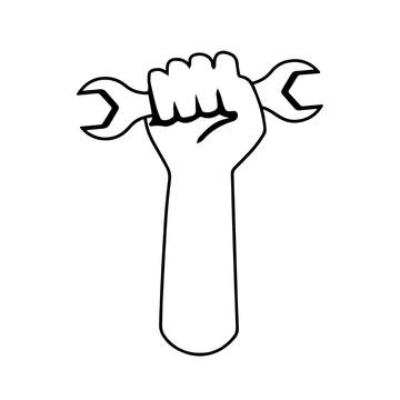 Free Minimalist Labor Day Clipart to Edit Online