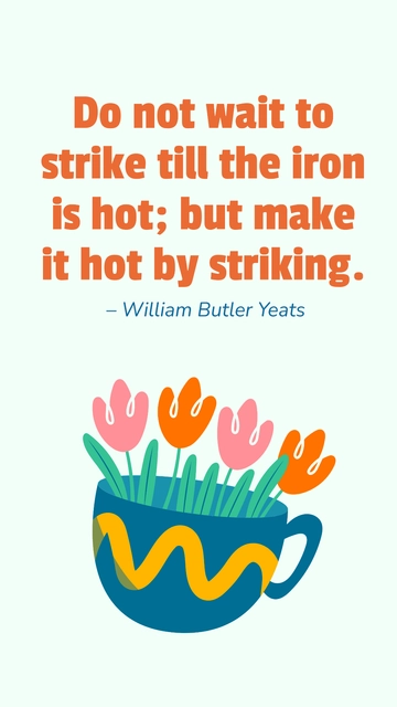 Free Tuesday Inspirational Quote Template to Edit Online