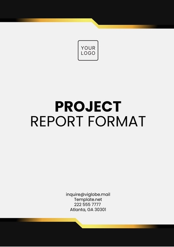 Free Project Report Format Template to Edit Online