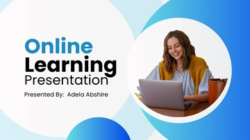 Free Online Learning Presentation Template to Edit Online