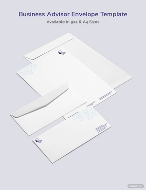 Business Advisor Envelope Template