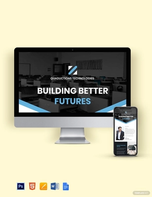IT Company Email Newsletter Template