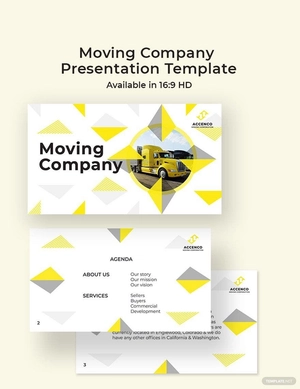 Moving Company Presentation Template