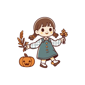 Free Kids Mid Autumn Clipart to Edit Online