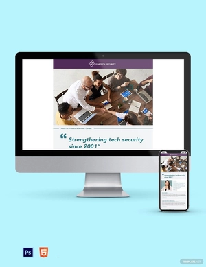 Cyber Security Newsletter Template