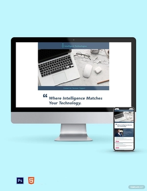 Monthly IT Newsletter Template