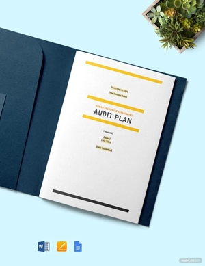 Audit Plan Template