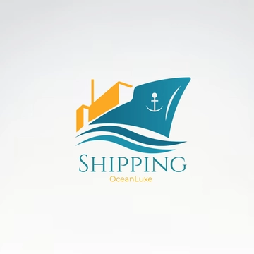 Free Shipping Company Logo Template to Edit Online